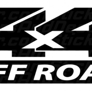 Sticker 4X4 tamaño 1