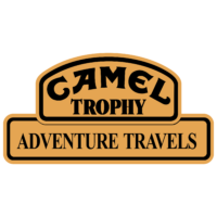 Sticker Camel amarillo tamaño 2