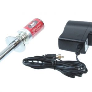 Calentador de bujía y cargador. Chispómetro.